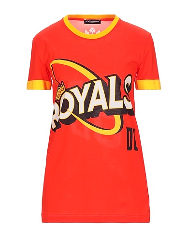 DOLCE&GABBANA T-shirt Red 100% Cotton