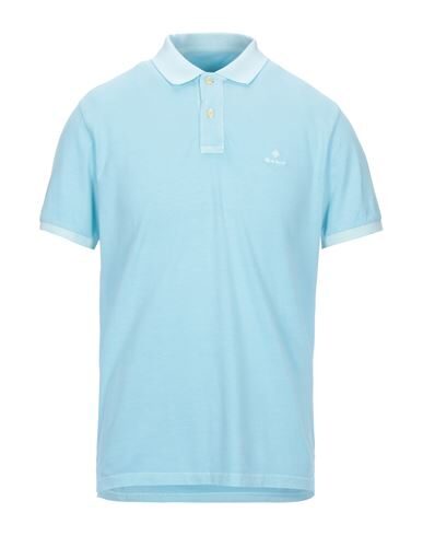 Gant Polo Shirts In Sky Blue