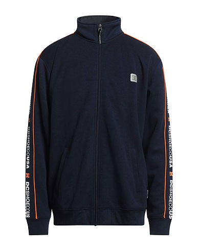 DC SHOES Sweatshirt Navy blue 56% Cotton, 44% Polyester