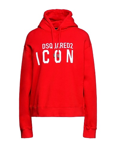 DSQUARED2 スウェット ICON レッド コットン 100% / ポリウレタン