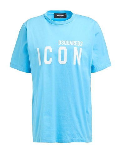 DSQUARED2 T-shirt Azure 100% Cotton