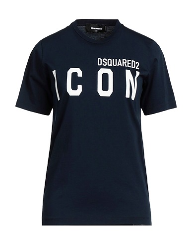 DSQUARED2 T-shirt Blu notte 100% Cotone