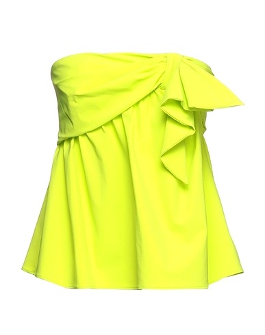 DONDUP Top Lime green 79% Recycled polyamide, 21% Elastane