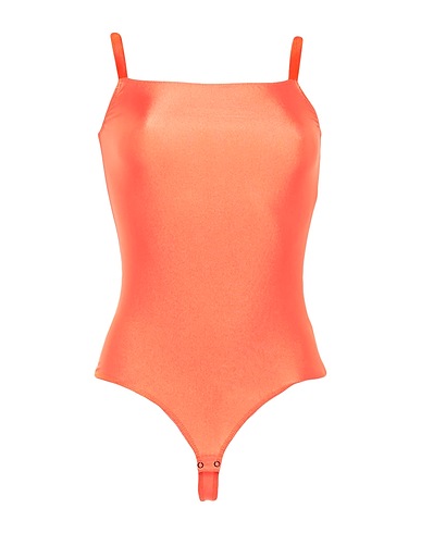 FREDDY Athletic tops Orange 82% Polyamide, 18% Elastane