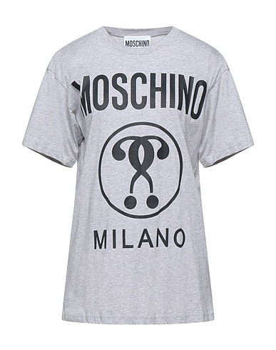 MOSCHINO T-shirt COUTURE Light grey 100% Cotton
