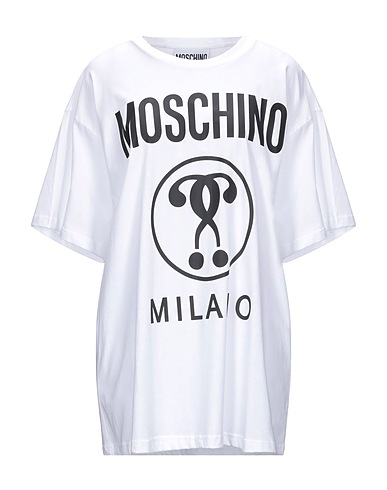 MOSCHINO T-shirt COUTURE White 100% Cotton