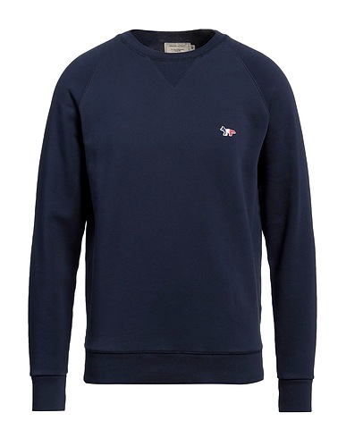 MAISON KITSUNÉ Sweatshirt Midnight blue 100% Cotton