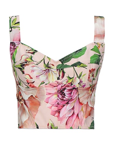 DOLCE&GABBANA Bustier Blush 62% Silk, 24% Polyamide, 14% Elastane