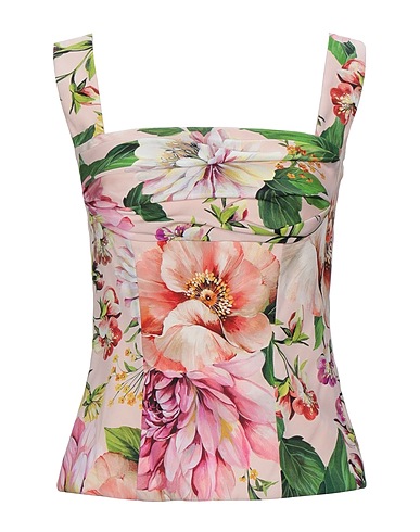 DOLCE&GABBANA Bustier Rose poudré 89% Soie, 11% Élasthanne