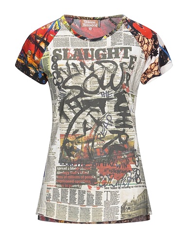 VIVIENNE WESTWOOD T-shirt Beige 100% Cotton