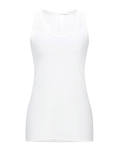 ISABEL BENENATO Vest White 100% Modal