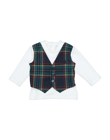 LE BEBÉ Felpa Bianco 92% Cotone, 8% Elastan