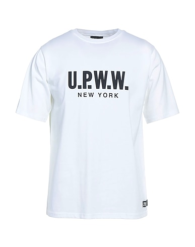 U.P.W.W. T-shirt White 100% Cotton, Polyester