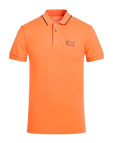 EA7 Poloshirt ARANCIONE 97% Baumwolle, 3% Elastan