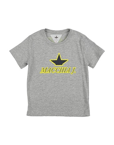 MACCHIA J T-shirt Grey 93% Cotton, 7% Polyester