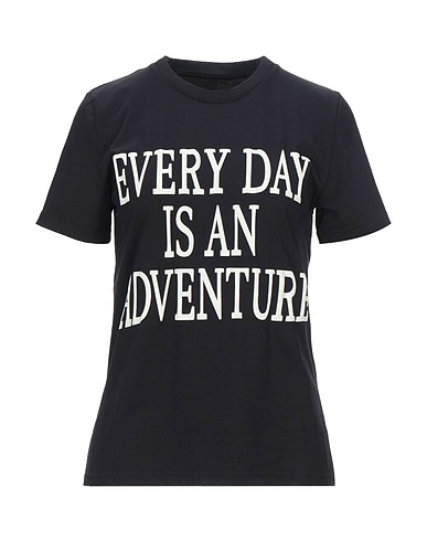ALBERTA FERRETTI T-shirt Black 100% Organic cotton