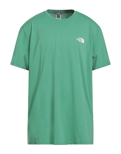 THE NORTH FACE Basic T-Shirt Green 100% Cotton