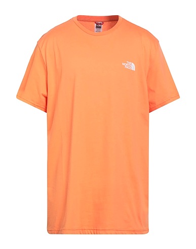 THE NORTH FACE Basic T-Shirt Orange 100% Cotton