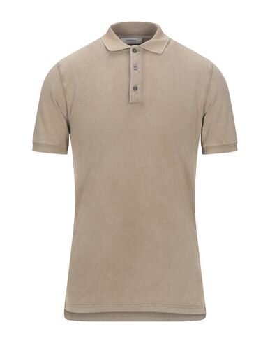 Alpha Studio Polo Shirts In Beige