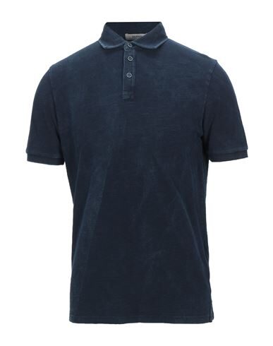 Alpha Studio Polo Shirts In Dark Blue