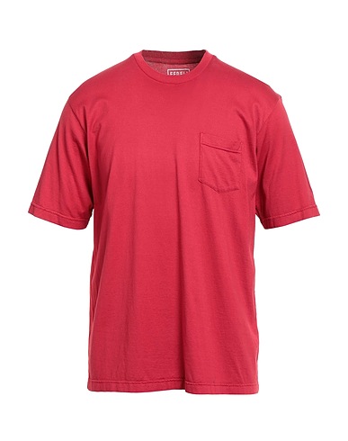 FEDELI T-shirt Garnet 100% Cotton