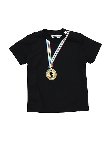 BIKKEMBERGS T-shirt Black 100% Cotton
