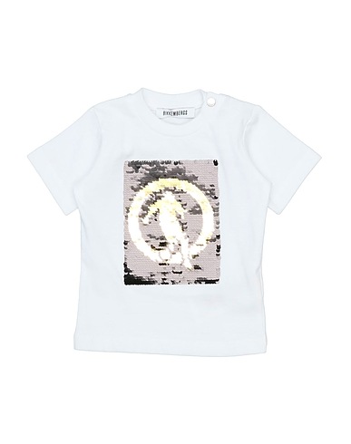 BIKKEMBERGS T-shirt White 100% Cotton