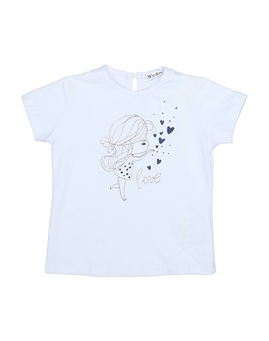 GAIALUNA T-shirt White 94% Cotton, 6% Elastane