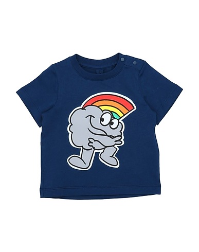 STELLA McCARTNEY KIDS T-shirt Blu notte 100% Cotone