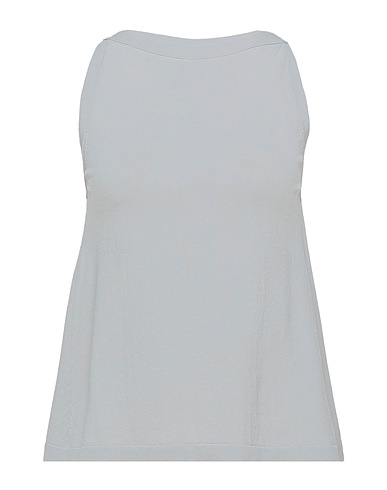 LIVIANA CONTI Top Light grey 65% Viscose, 35% Polyamide