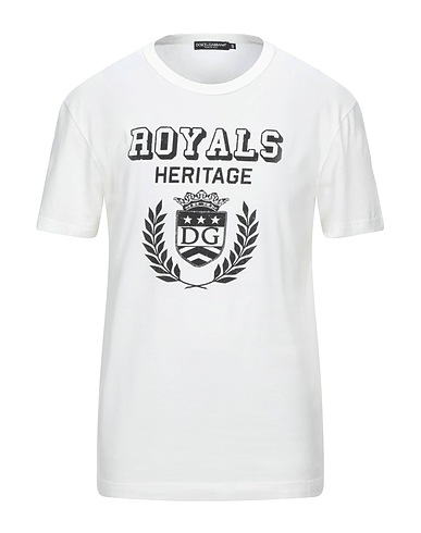 DOLCE&GABBANA T-shirt White 100% Cotton