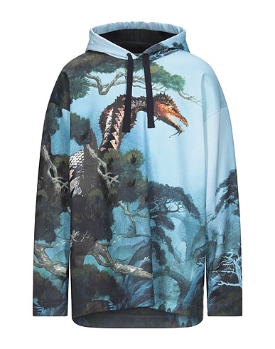 VALENTINO GARAVANI Hoodie Himmelblau 94% Baumwolle, 6% Polyamid