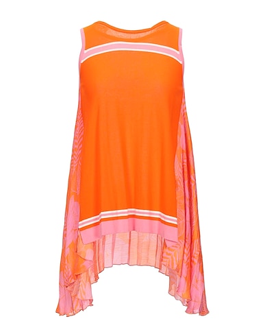 SFIZIO STUDIO Top Orange 88% Viscose, 12% Polyester