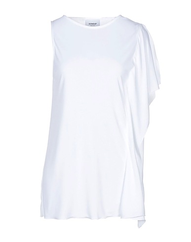 DONDUP T-shirt Λευκό 100% Πολυεστέρας