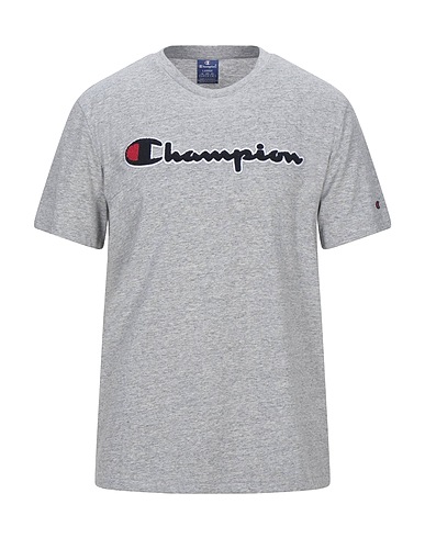 CHAMPION Camiseta Gris 100% Algodón