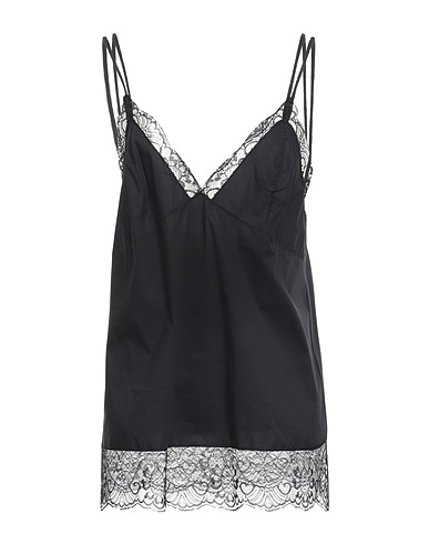 LIVIANA CONTI Cami Black 68% Cotton, 28% Polyamide, 4% Elastane, Polyester