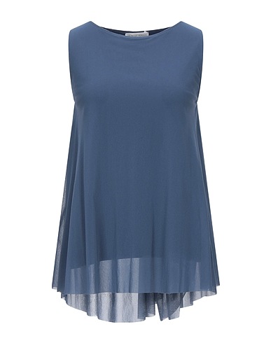 LE TRICOT PERUGIA Top Pastel blue 100% Polyamide