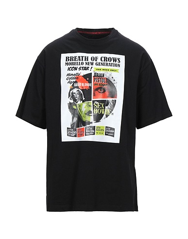 FRANKIE MORELLO T-shirt Black 100% Cotton