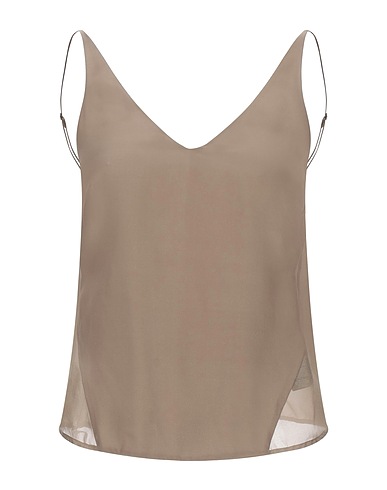 J BRAND Camisole Khaki 100% Silk