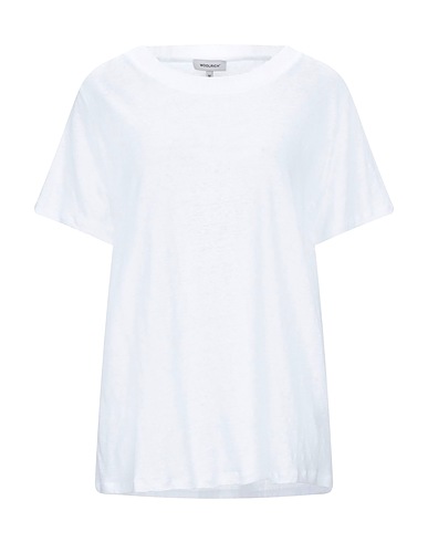 WOOLRICH T-shirt White 100% Linen, Cotton