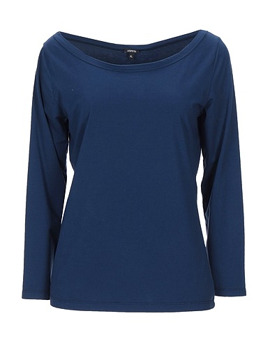 ASPESI T-shirt Blu notte 88% Cotone, 12% Elastan