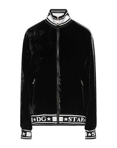 DOLCE&GABBANA Sweatshirt Black 82% Viscose, 18% Silk