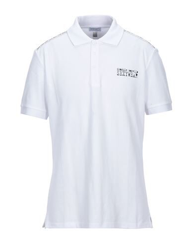 Frankie Morello Sexywear Polo Shirts In White