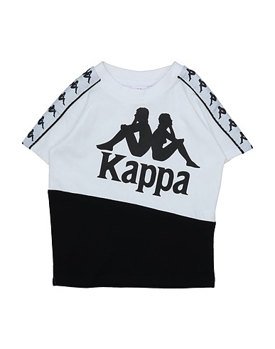 KAPPA T-Shirt Schwarz 100% Baumwolle