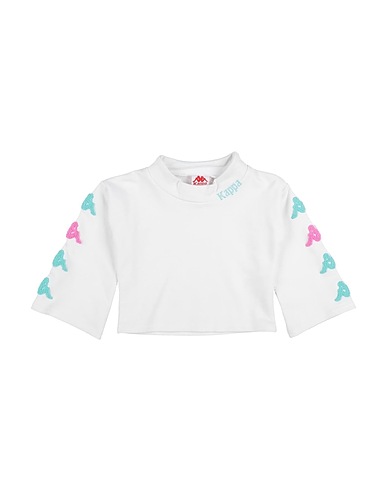 KAPPA Sweatshirt White 85% Cotton, 15% Polyester