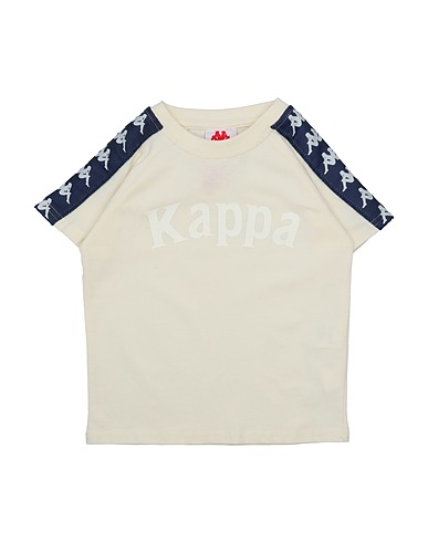 KAPPA T-shirt Ivory 100% Cotton