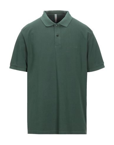 Sun 68 Polo Shirts In Green