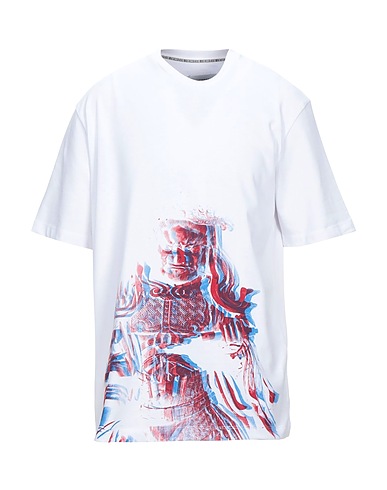 BIKKEMBERGS T-shirt White 100% Cotton