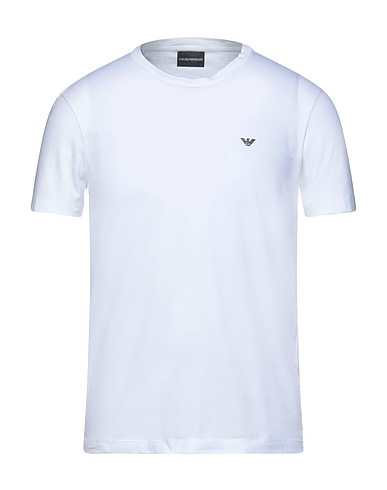 EMPORIO ARMANI Basic T-shirt White 100% Cotton