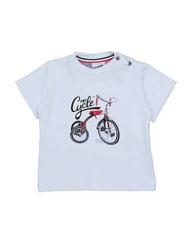 FUN & FUN T-shirt White 90% Cotton, 10% Elastane